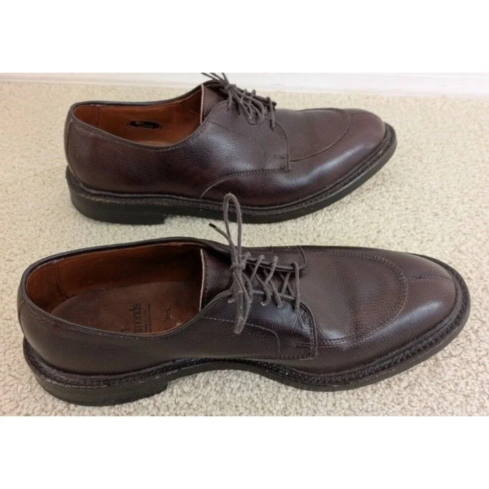 Allen Edmonds Walton Shoes Mens Size 9 D US, Brown - Grain leather finish RARE